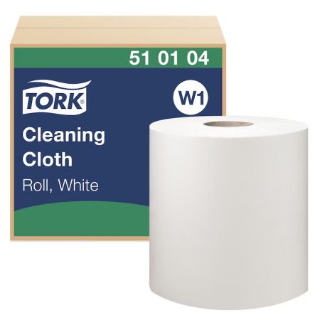Industriālais papīrs TORK Premium 510 Big Roll W1, 1 sl., 1000 lapas rullī, 42.8 cm x 380 m, baltā krāsā (400-00024)