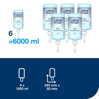 Šķidrās ziepes TORK Premium Hair & Body S1, 1 L (400-00233)