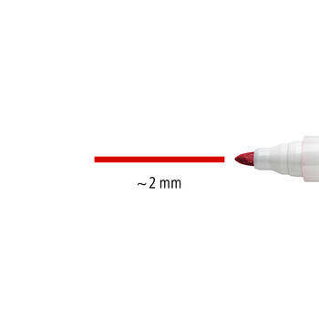 Marķieru komplekts tāfelei STAEDTLER konisks serdenis, 4 krāsas (200-04621)