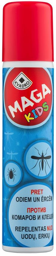 Līdzeklis bērniem pret odiem un ērcēm MAGA, 100ml (400-10544)