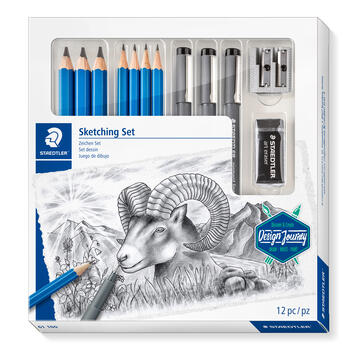 Zīmēšanas komplekts STAEDTLER Mars 100 (200-14621)