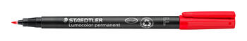 Noturīgais marķieris STAEDTLER kodoskopa plēvēm OHP 318F, 0.6mm, sarkans (200-01512)