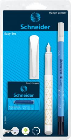 Tintes pildspalva SCHNEIDER ar maināmiem kārtridžiem Easy assorted (200-14709)