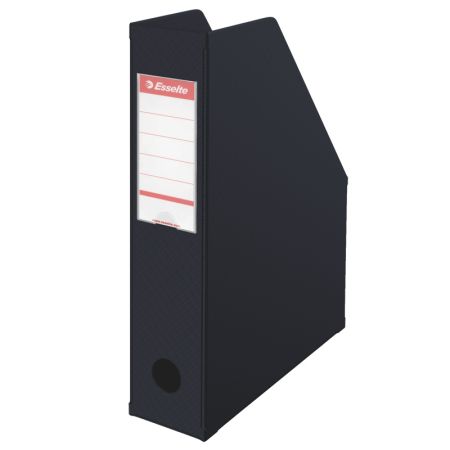 Dokumentu bokss ESSELTE VIVIDA vertikāla, PVC, 70mm, A4 formāts, melna (200-02287)