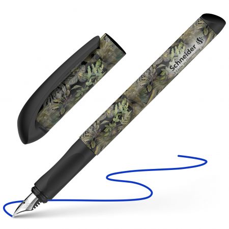 Tintes pildspalva SCHNEIDER Voice black jungle, zila M (200-16602)