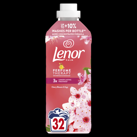 Veļas mīkstinātājs LENOR Cherry Blossom & Sage, 32 mazgāšanas reizēm, 675ml (400-08916)