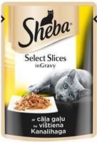 Sheba ar vistas gaļu mērcē 85g (450-09922)