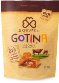 SKRĪVERU GOTIŅA assorti 250g (450-13771)
