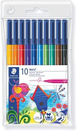 Flomasteri STAEDTLER Noris, 10 gab. (200-14628)