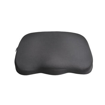 Ergonomisks krēsla paliktnis KENSINGTON, melns (250-07011)