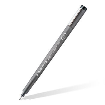 Pildspalva STAEDTLER Pigment Liner, 0,3 mm, melna (200-13948)