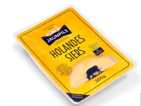 Holandes siers JAUNPILS šķēlītēs 300 G. (450-17517)