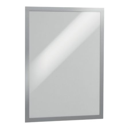 Pašlīpoša kabata DURABLE DURAFRAME ar rāmi sudraba krāsā, A3 formāts, 2 gab./iepak. (200-11525)