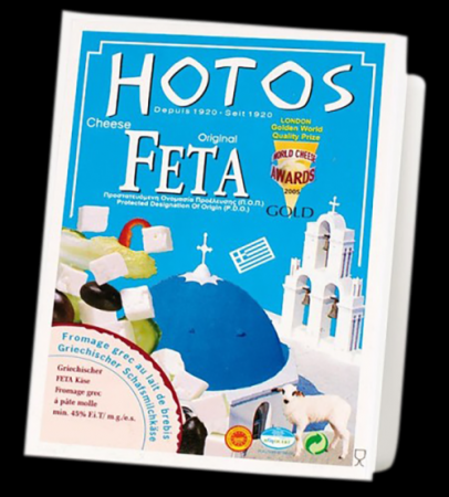 Siers Feta HOTOS, vakuumā, 100g (450-16869)