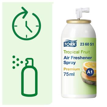 Rezerve gaisa atsvaidzināšanas ierīcei TORK Premium A1 ar augļu aromātu (400-00376)