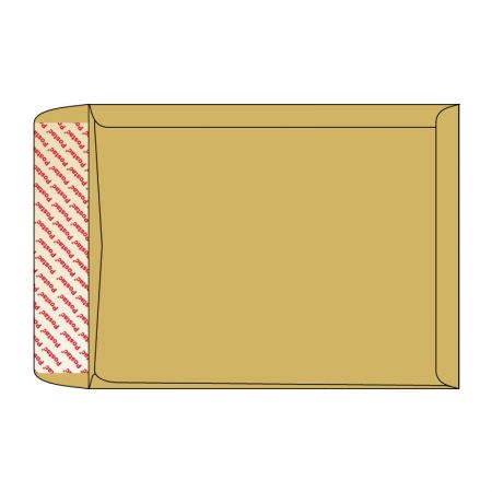 Aploksne Kuvert B4 brūna (ar ielocēm) 250x40x353, 130g/m2 (200-01920)
