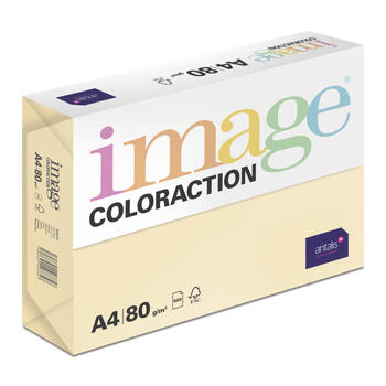 Krāsains papīrs IMAGE COLORACTION, A4, 80 gsm, 500 loksnes, BEACH / PALE BEIGE (100-10141)