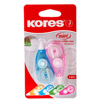 Korekcijas rolleris KORES MINI komplekts 4.2 mm x 3m, 2 gab (200-07850)