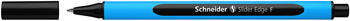 Lodīšu pildspalva SCHNEIDER SLIDER EDGE 0.5 mm, zils korpuss, melna tinte (200-05204)