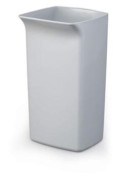 Atkritumu tvertne DURABIN® 40L taisnstūrveida,pelēka (vāciņš jāiegādājas atsevišķi) (400-09465)