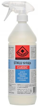 KVADRO Stiklu tīrīšanas līdzeklis CLASSIC, 1l (400-08677)