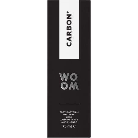 Zobu pasta WOOM Carbon, 75ml (400-10511)