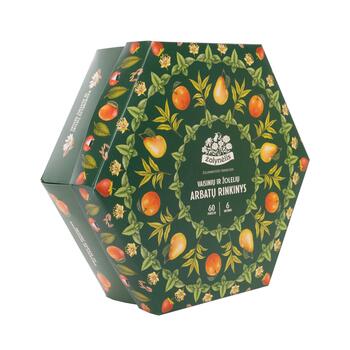 Zāļu un augļu tējas komplekts ŽOLYNĖLIS, 60 pc (450-10216)