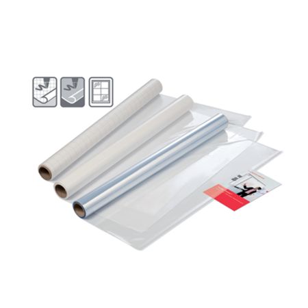 Elektrostatiska plēve NOBO, 600 x 800 mm, caurspīdīga (250-06410)