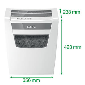 Dokumentu smalcinātājs LEITZ IQ Home Office, P4, 23L, 4x28mm, 10 lapas (250-07437)