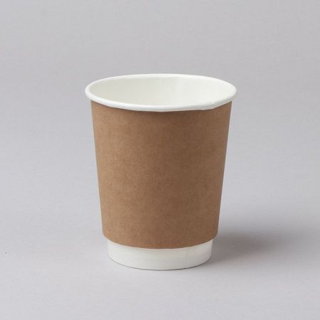 Papīra glāzes 100 ml, kraft, 100 gab./ iepak. (400-07711)