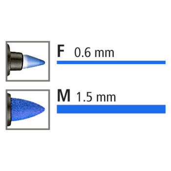 Noturīgais marķieris STAEDTLER LUMOCOLOR DUO, dubults zils (200-01422)