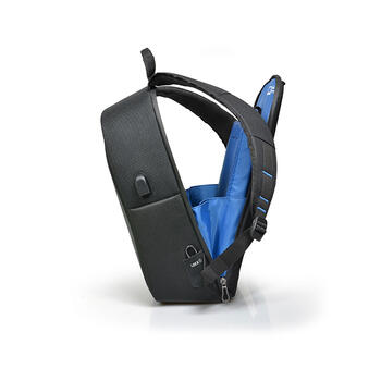 Mugursoma PORT CHICAGO EVO ANTI-THEFT 13/15.6', melna (200-12549)