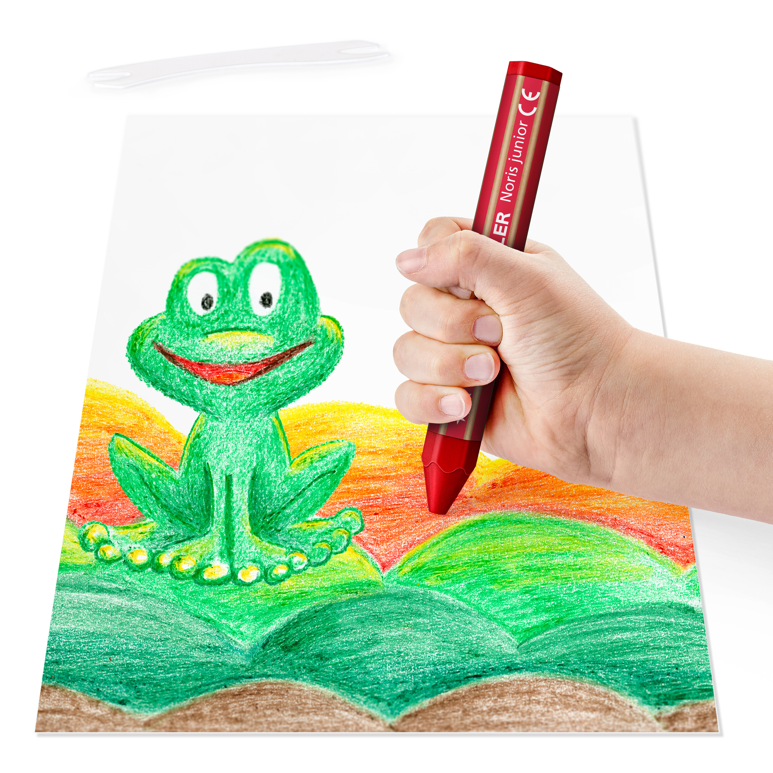 Vaska krītiņi STAEDTLER Noris Junior, 6 gab. (200-14608)