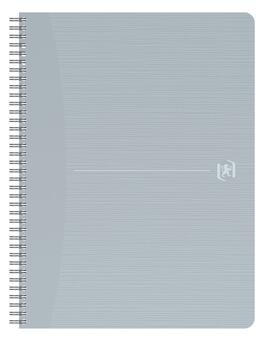 Piezīmju grāmatiņa ar spirāli OXFORD, A4, 90 lapas, 90 gsm, rūtiņu (100-10162)