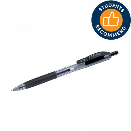 Gela pildspalva ZEBRA SARASA 0.7mm melna (JJB3-BK) (200-00541)
