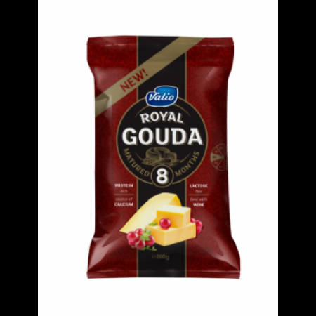 Siers Royal Gouda Black Valio  8 mēn, 200g (450-10848)