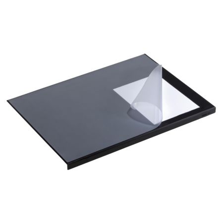 Galda segums Durable ar plēvi, izmērs 65x50 cm, melns (200-03668)