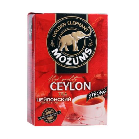 Melnā tēja MOŽUMS Ceilonas, Lielo lapu, beramā, 100 g (450-08146)
