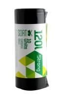 Atkritumu maisi LD 120L, 35mk, 70x100 cm, 35mk., melni, 10 gab. Sortex (400-10504)
