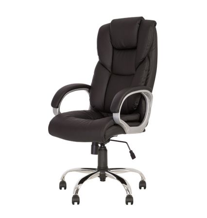 Krēsls NOWY STYL MORFEO Tilt CHR68, melns ECO 30 (350-01559)