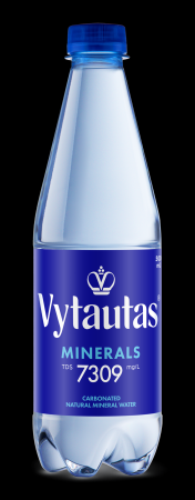 Naturāls minerālūdens VYTAUTAS gāzēts, 0.5l (450-16150)