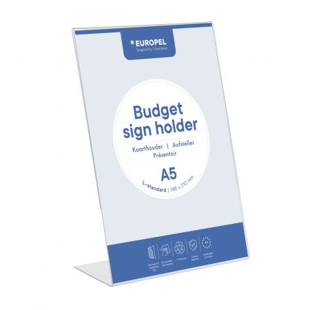Prospektu turētājs Europel Budget L-standarta A5 (200-14781)