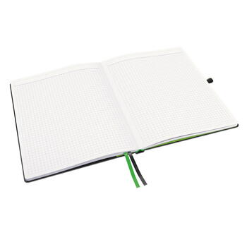 Piezīmju grāmatiņa LEITZ COMPLETE Ipad formāts, 80 lapas, rūtiņu, melna (100-05103)