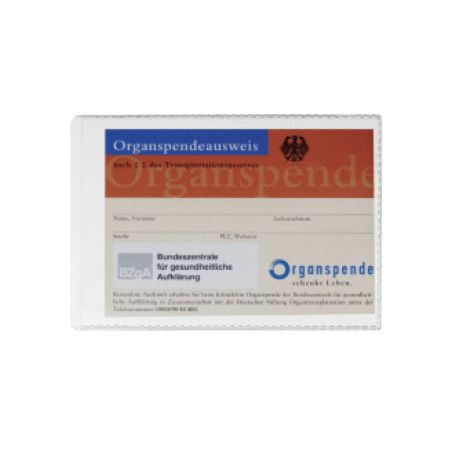 Dokumentu vāciņi Durable A7 (74x105mm) ar vaļēju augšmalu, caurspīdīgi, 1 gab. (150-01251)
