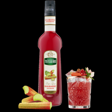 Sīrups TEISSEIRE Rabarberu, 0.7l (DEP) (450-15629)