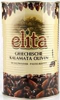 Olīvas Kalamata ar kauliņiem ELITA, 4.1kg/2.5kg (450-08428)