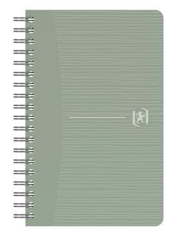 Piezīmju grāmatiņa ar spirāli OXFORD, 9x14 cm, 90 lapas, 90 gsm, rūtiņu (100-10165)