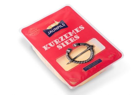 Kurzemes siers JAUNPILS šķēlītēs 300 G. (450-17518)