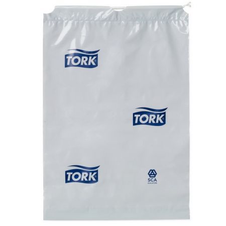 Atkritumu maisiņi TORK B3 tvertnei, 5L, 250x370 mm, 50 gab., gaiši pelēkā krāsā (400-01668)