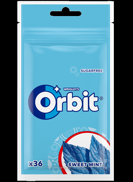 ORBIT Sweet Mint Pouch 36 gab. (450-27211)